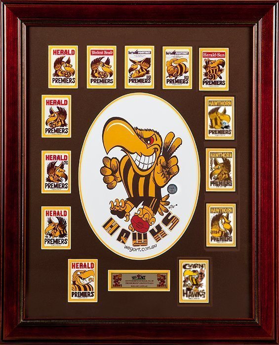 Hawks Footy Frame